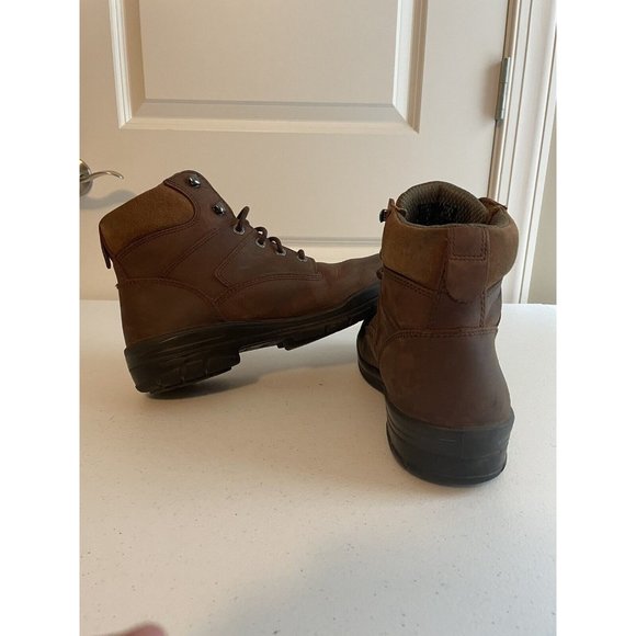 Wolverine Men's Durashocks Slip Resistant 6" Work Boot Leather Size 11.5 W02038 - Picture 5 of 9